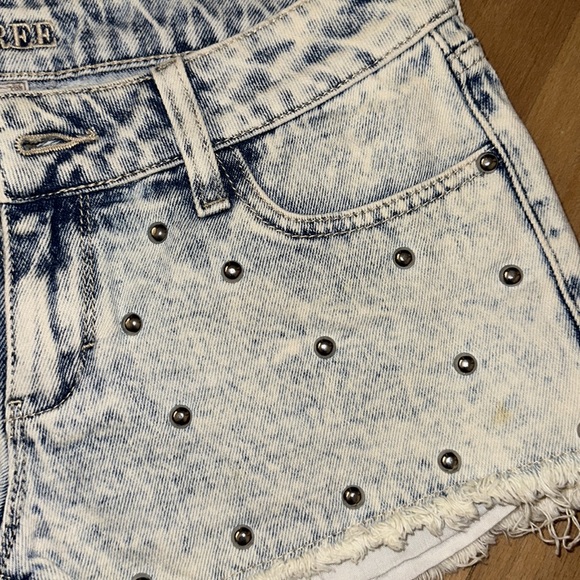 Studded Denim Shorts - Picture 3 of 3